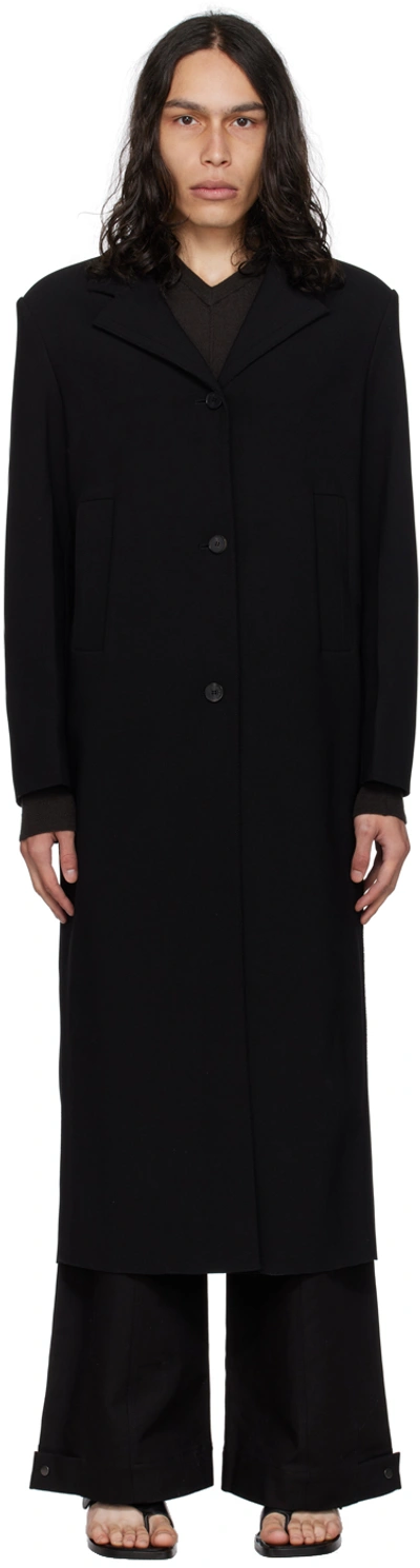 Shop Birrot Black Single Coat