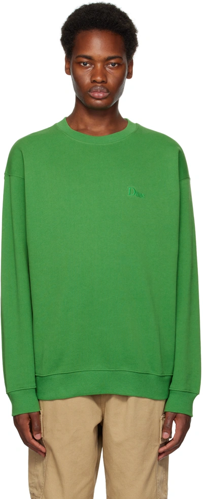 Dime Green Classic Sweatshirt In Green