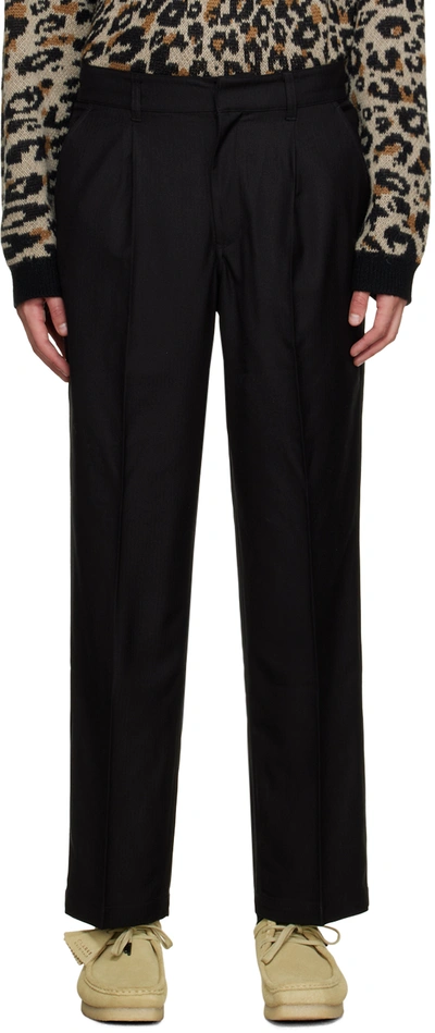 Shop Saturdays Surf Nyc Black George Trousers