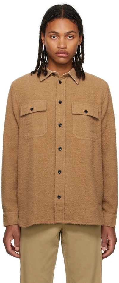 Shop Norse Projects Tan Silas Shirt In Camel