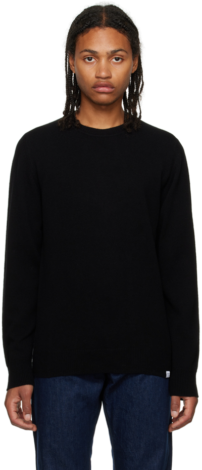 Shop Norse Projects Black Sigfred Sweater