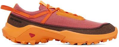 Shop Ranra Red & Orange Salomon Edition Cross Pro Better Sneakers In Rubia 1281