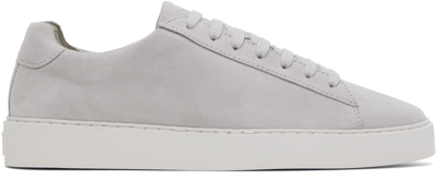 Shop Norse Projects Gray Court Sneakers In Slate Grey