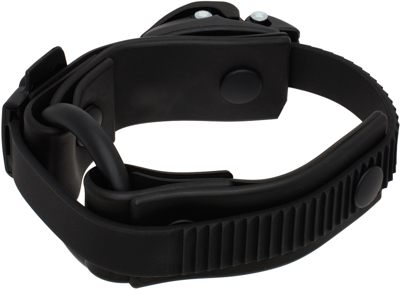 Shop Innerraum Black 1 Ring Bracelet In Black Matt