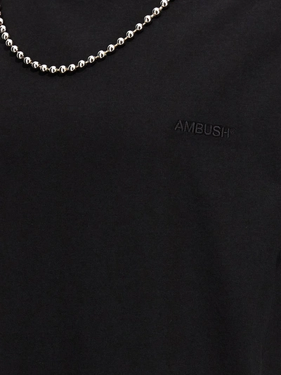 Shop Ambush Ballchain T-shirt Black