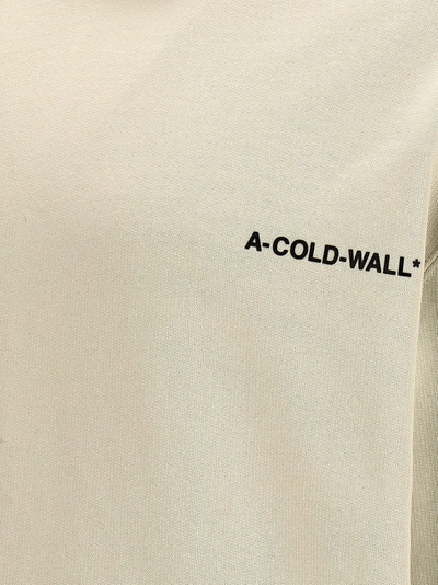 Shop A-cold-wall* Essential Small Logo Sweatshirt White