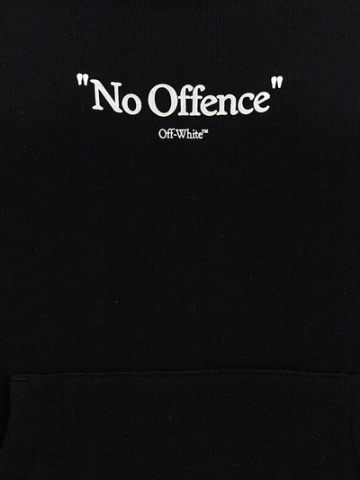 Shop Off-white No Offence Sweatshirt Black
