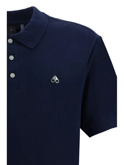Shop Moose Knuckles Cotton Polo Shirt