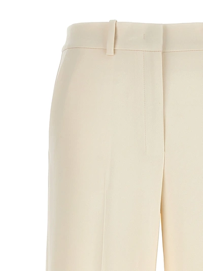 Theory White Relax Pants