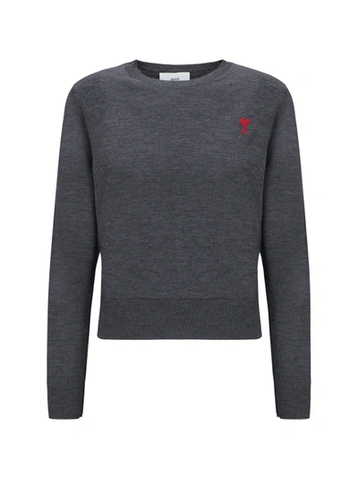 Shop Ami Alexandre Mattiussi Sweater