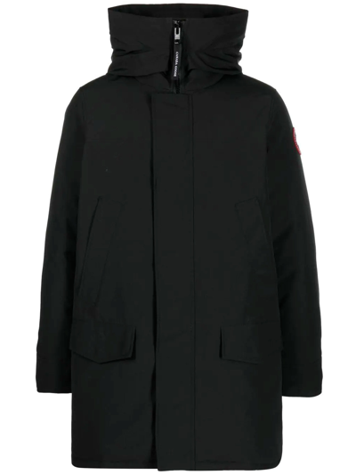 Shop Canada Goose Langford Parka In Black