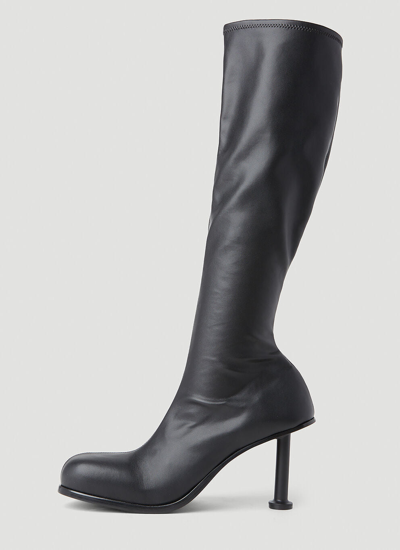 Shop Balenciaga Women Mallorca Heeled Boots In Black