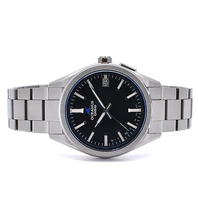 Pre-owned Casio Oceanus Classic Line Ocw-t200s-1ajf Solar Men Watch In Box F/s