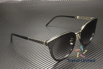 Pre-owned Saint Laurent Sl M101 002 Oval Panthos Acetate Black Grey 55 Women's Sunglasses In Gray