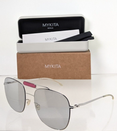 Pre-owned Mykita Brand Authentic  Studio 9.2 Sunglasses Col 835 57mm In Gray