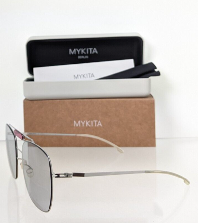 Pre-owned Mykita Brand Authentic  Studio 9.2 Sunglasses Col 835 57mm In Gray