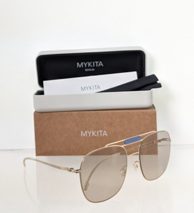 Pre-owned Mykita Brand Authentic  Studio 9.2 Sunglasses Col 836 57mm In Brown