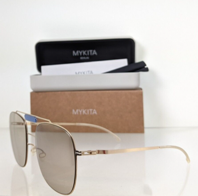 Pre-owned Mykita Brand Authentic  Studio 9.2 Sunglasses Col 836 57mm In Brown