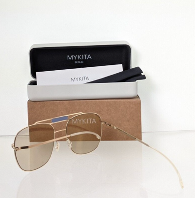 Pre-owned Mykita Brand Authentic  Studio 9.2 Sunglasses Col 836 57mm In Brown