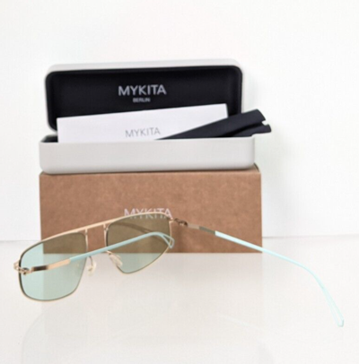 Pre-owned Mykita Brand Authentic  & Bernhard Willhelm Nat Col 812 57mm Frame In Green