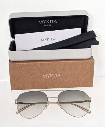 Pre-owned Mykita Brand Authentic  Sunglasses Lessrim Jun Col. 360 55mm Frame In Gray