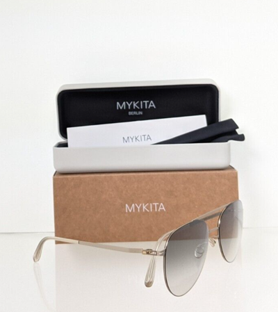 Pre-owned Mykita Brand Authentic  Sunglasses Lessrim Jun Col. 360 55mm Frame In Gray