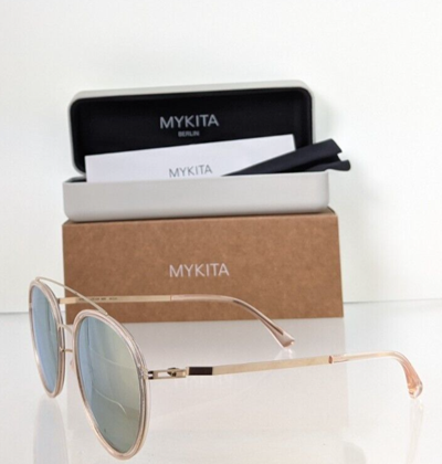 Pre-owned Mykita Brand Authentic  Lite Sun Meri Col 902 54mm Frame In Grey & Flash Mirror