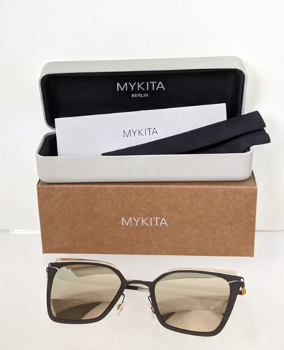 Pre-owned Mykita Brand Authentic  Sunglasses Kendall 290 Decades Sun Handmade Patented In Grey With Flash Mirror