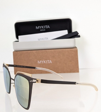 Pre-owned Mykita Brand Authentic  Sunglasses Kendall 290 Decades Sun Handmade Patented In Grey With Flash Mirror
