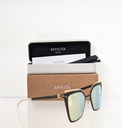 Pre-owned Mykita Brand Authentic  Sunglasses Kendall 290 Decades Sun Handmade Patented In Grey With Flash Mirror