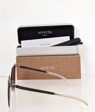 Pre-owned Mykita Brand Authentic  Sunglasses Kendall 290 Decades Sun Handmade Patented In Grey With Flash Mirror