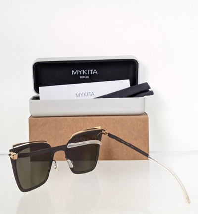 Pre-owned Mykita Brand Authentic  Sunglasses Kendall 290 Decades Sun Handmade Patented In Grey With Flash Mirror