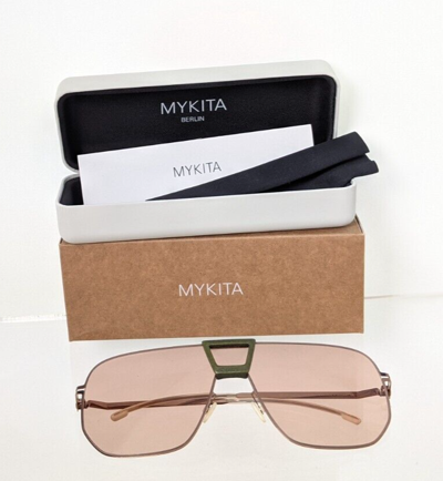 Pre-owned Mykita Brand Authentic  Sunglasses Mylon Hybrid Cayenne Col. 410 Frame In Beige