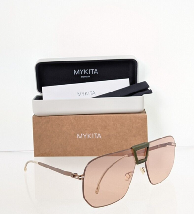 Pre-owned Mykita Brand Authentic  Sunglasses Mylon Hybrid Cayenne Col. 410 Frame In Beige