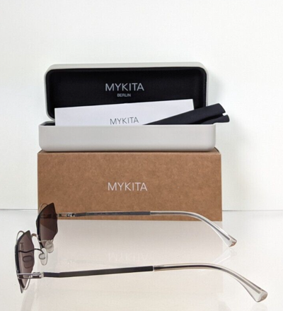 Pre-owned Mykita Brand Authentic  Sunglasses Charlotte Col 419 54mm Frame In Gray