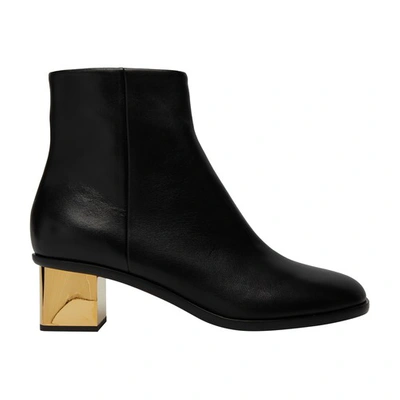 Shop Chloé Rebecca Ankle Boots In Black