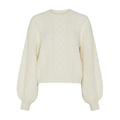 Shop Chloé Sweater In Iconic_milk