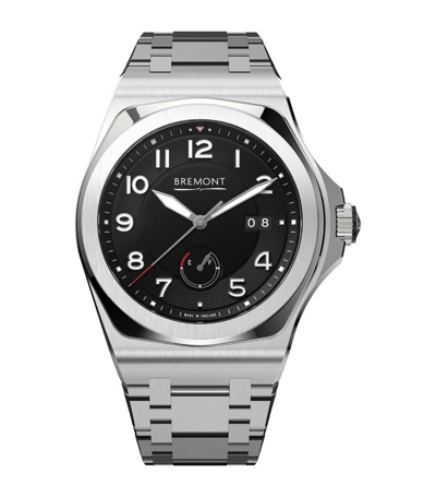 Shop Bremont Stainless Steel Supernova Watch 40mm In Black