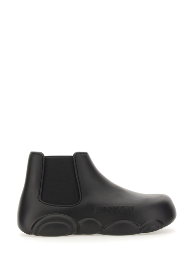 Shop Moschino Gummy Bear Boot In Black