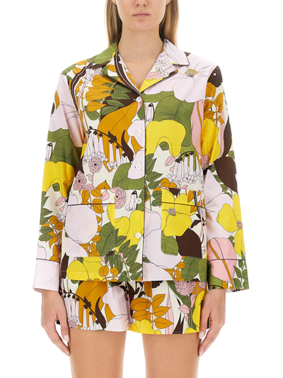 La Doublej La Double J Hammock Shirt In Multicolour