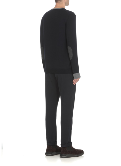 Dondup Gaubert Stretch Cotton Trousers In Blue