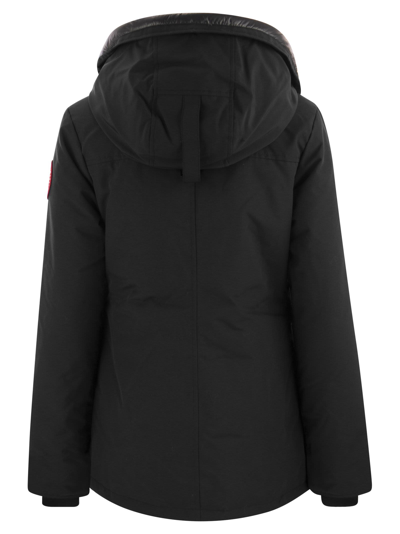 Shop Canada Goose Lynnwood - Parka With Hood In Black