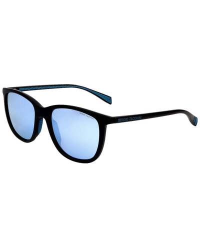 Shop Sergio Tacchini Unisex St5010 52mm Sunglasses In Blue