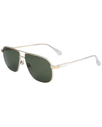 Shop Sergio Tacchini Men's St7005 57mm Sunglasses In Gold