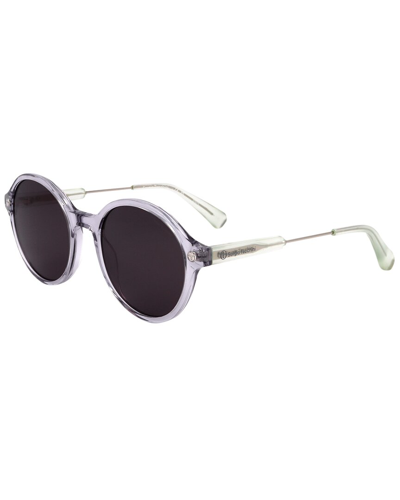 Shop Sergio Tacchini Unisex St5023 51mm Sunglasses In Grey