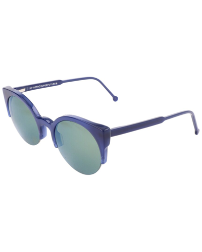 Shop Retrosuperfuture Unisex Lucia 51mm Sunglasses In Blue