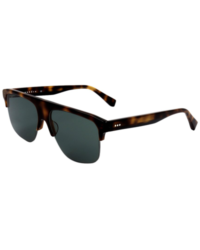 Shop Sandro Women's Sd5012 56mm Sunglasses In Brown