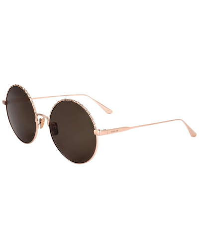 Shop Sandro Women's Sd8012 56mm Sunglasses In Gold