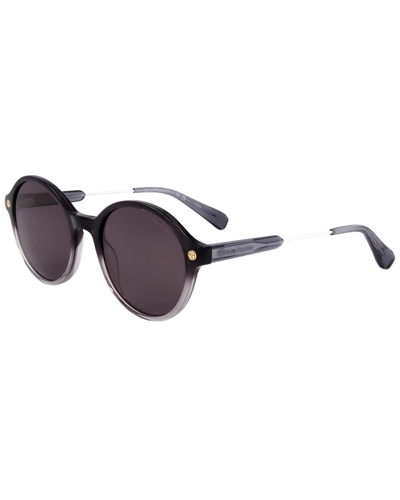Shop Sergio Tacchini Unisex St5023 51mm Sunglasses In Black