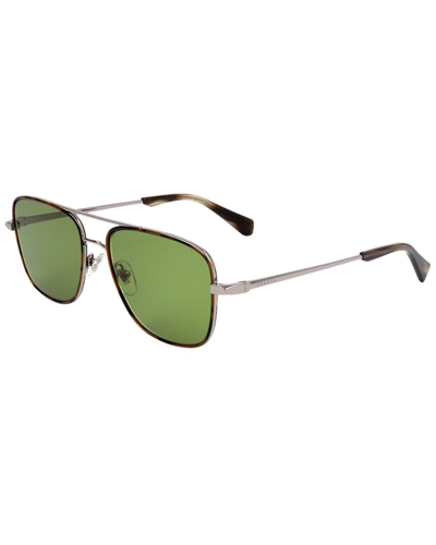 Shop Sandro Women's Sd7001 55mm Sunglasses In Silver